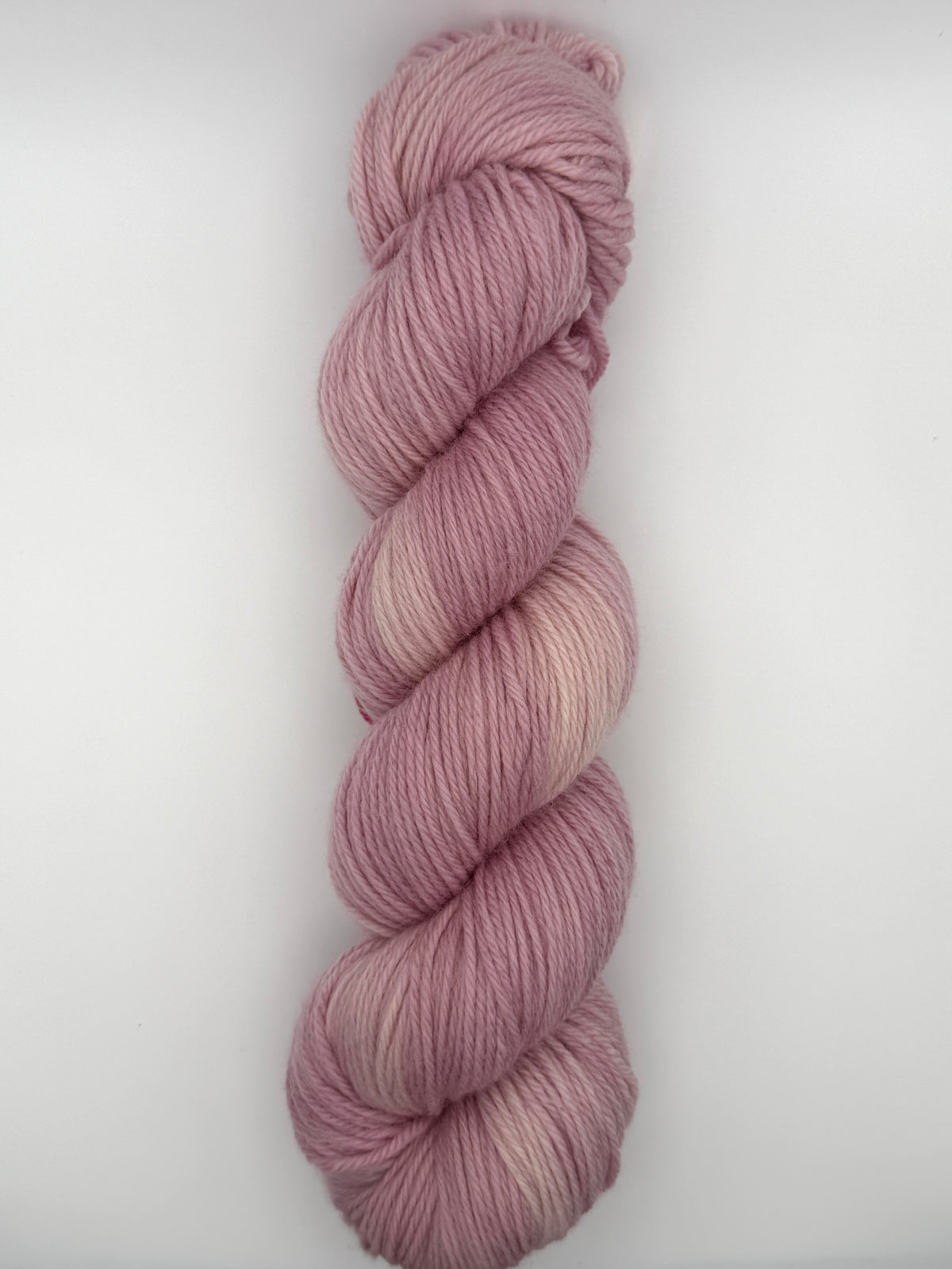 Hand dyed yarn uk, yarn dyed in small batches, Blossom available in Aran, DK 4 ply, sock, double knit, pink tones.