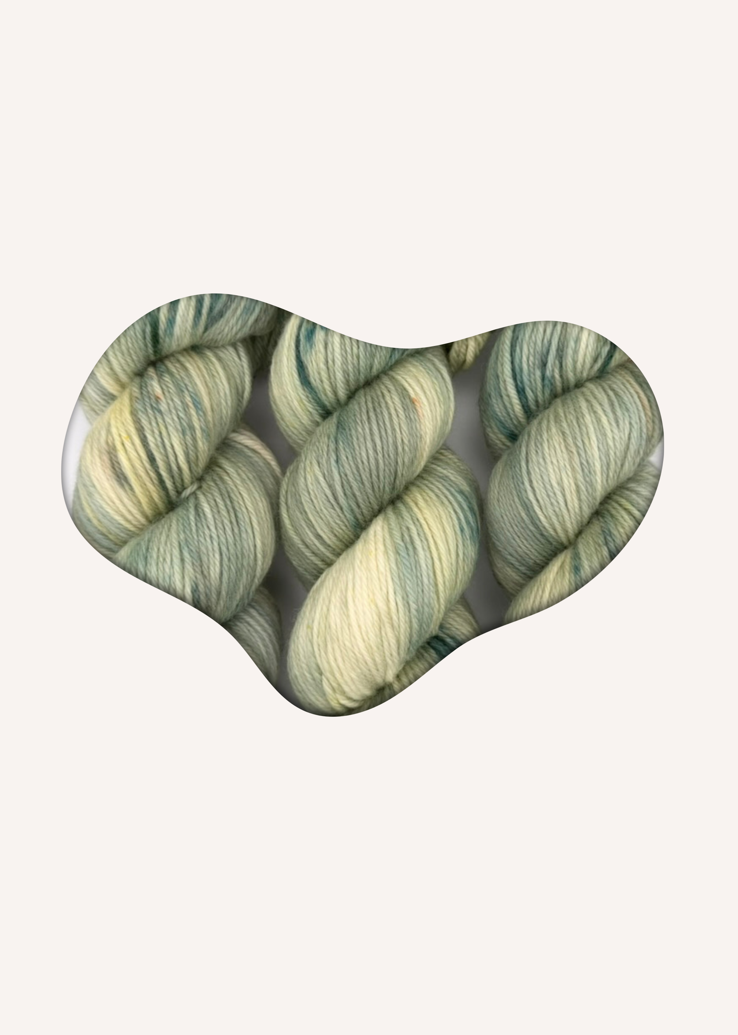 Hand dyed yarn UK merino wool skeins