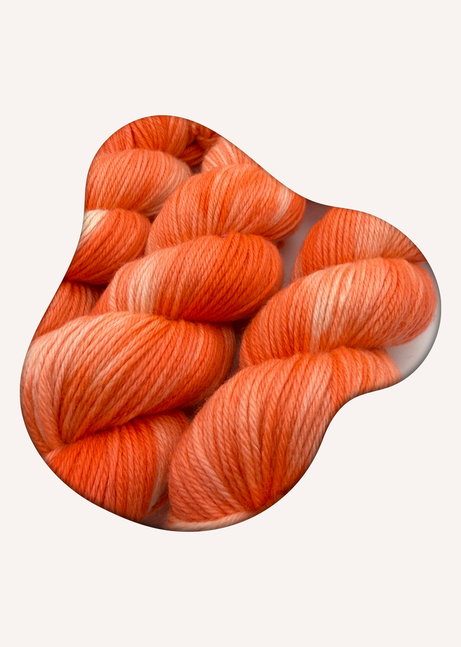 Hand dyeing yarn in the UK small batch production